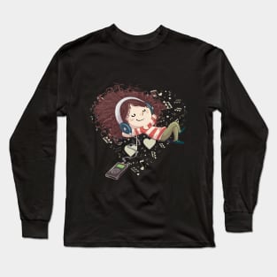 Girl Music Long Sleeve T-Shirt